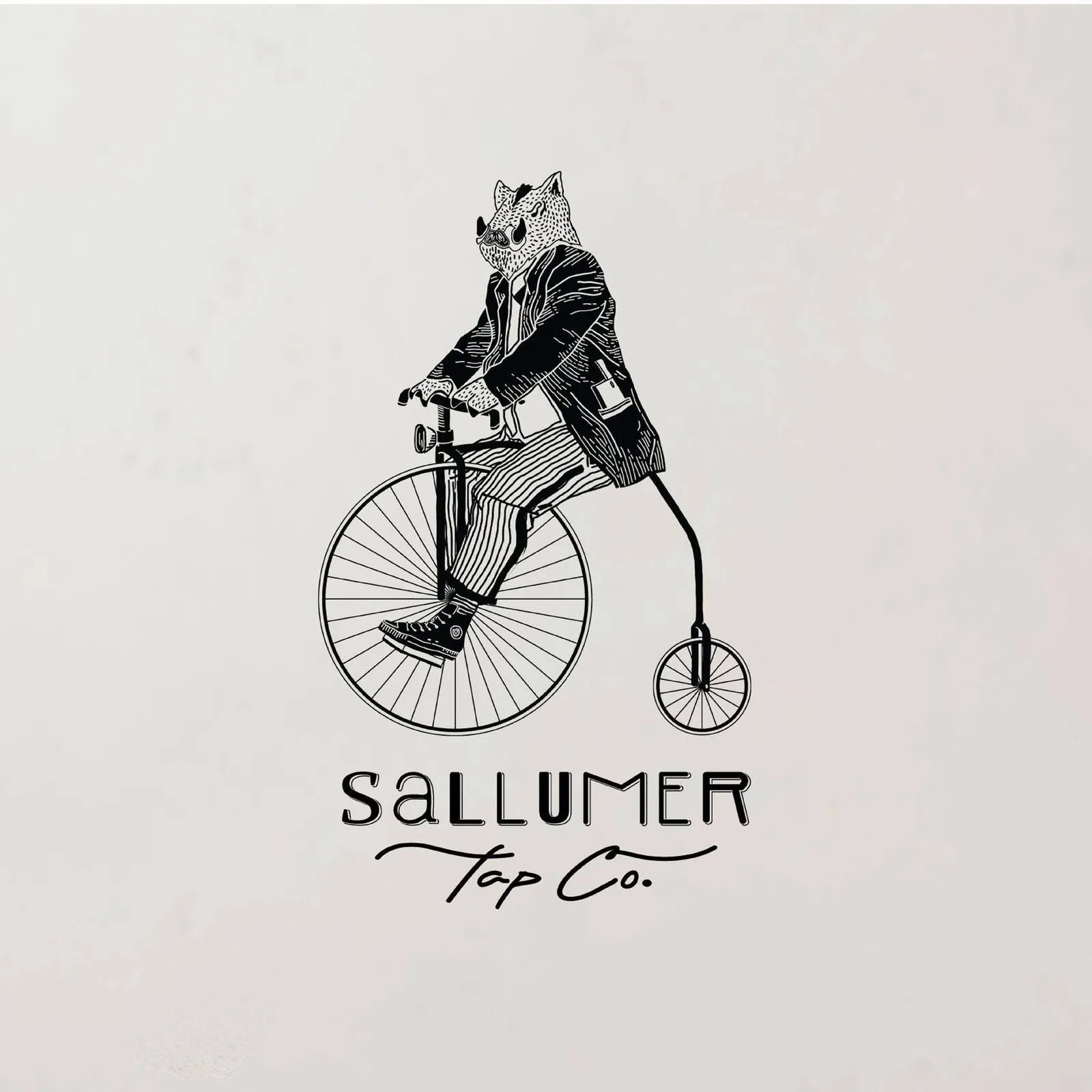 Logo Sallumer Tap Co. - Água Verde