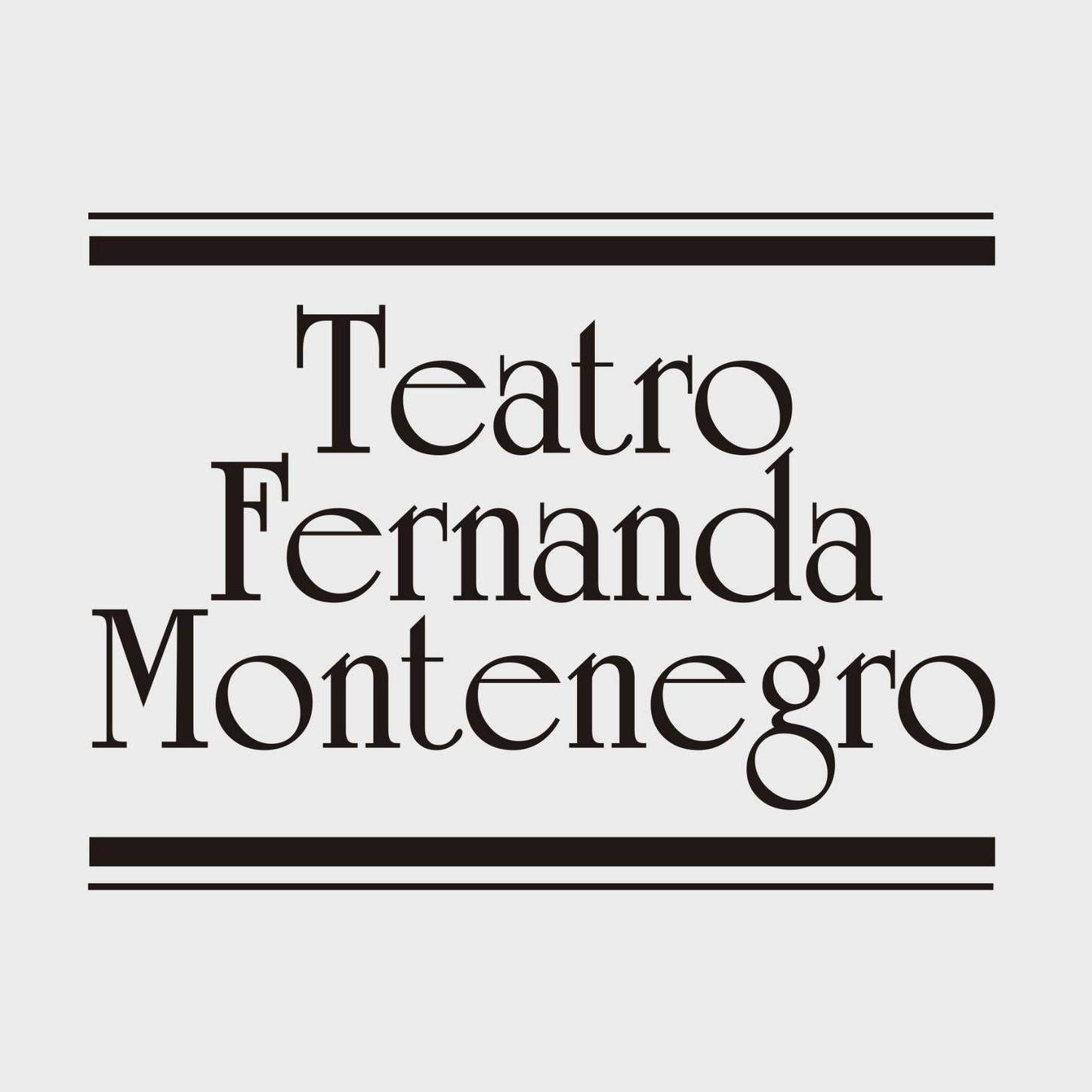 Logo Teatro Fernanda Montenegro